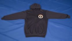 Adult Navy Hooded BJJC S/Shirt